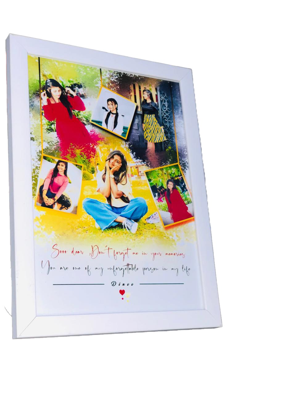 6x4 Photo Frame with Print
